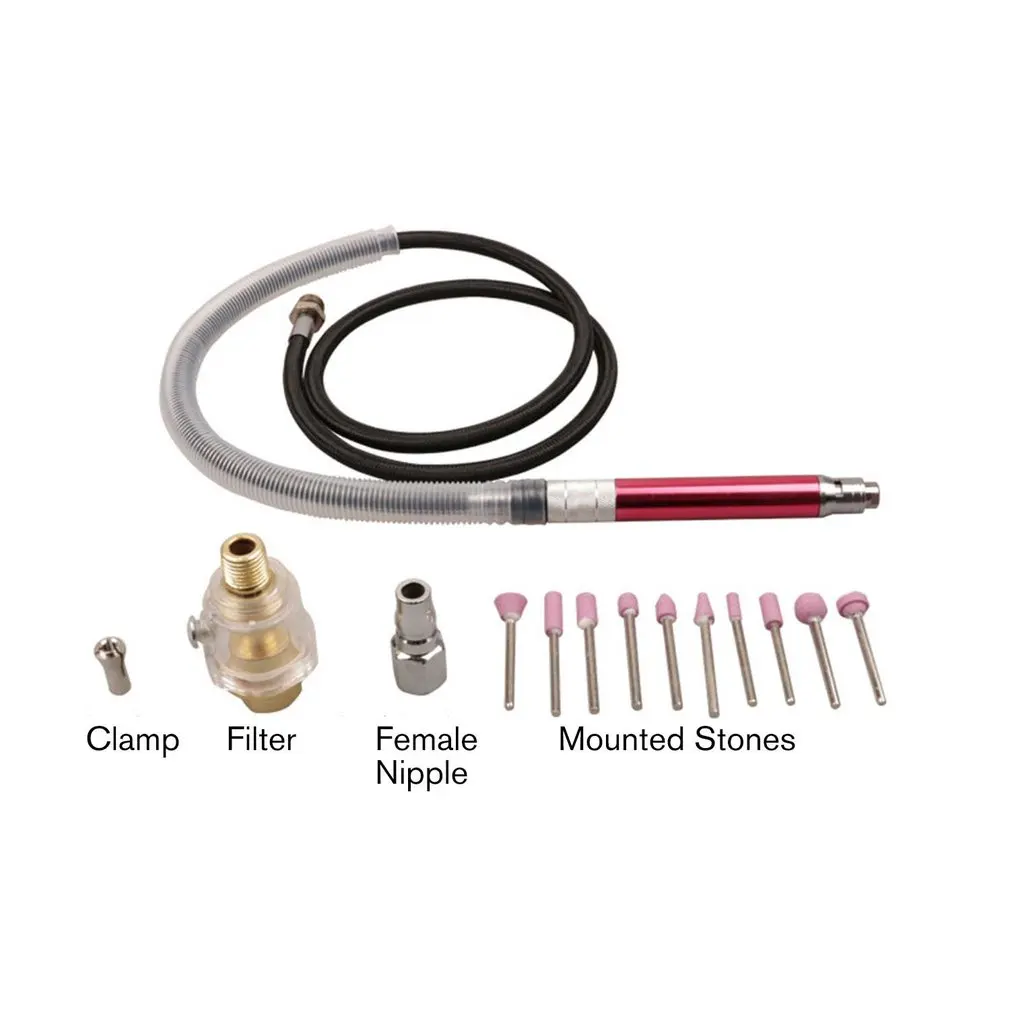 16 шт. высокоскоростная воздушная микро шлифовальная машина наборы карандашей