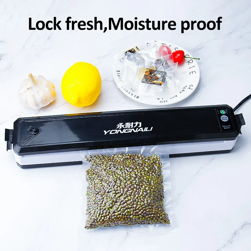 Вакуумный упаковщик для пищевых продуктов 220 В/110 В 10 шт.|Зажимы пакетов| |