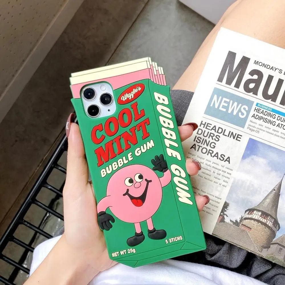 Зеркальный силиконовый чехол с чипами Чили и КАКТУСОМ для iPhone 11 Pro Max 12 Mini XR X XS 6 6S 7 8