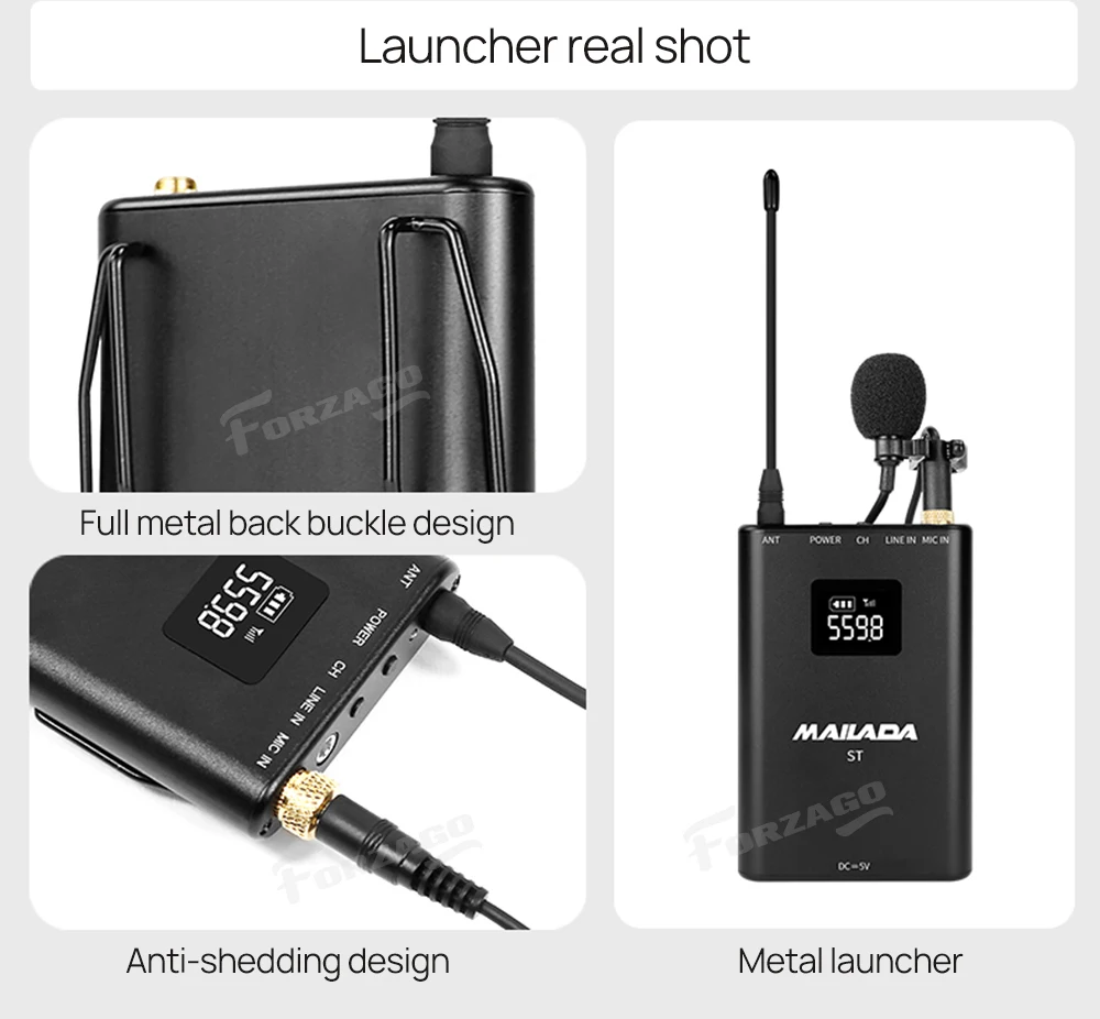 Конденсаторный микрофон Mailada S600 устройство для записи видео мониторинга