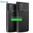 Чехол с зарядным устройством для Samsung Galaxy Note 20, 6000 мАч, силиконовый ударопрочный чехол с внешним аккумулятором для Note20