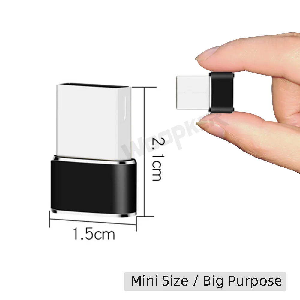 Переходник с Mini USB Type C на 3 0 переходник OTG для зарядного устройства Huawei Xiaomi Samsung