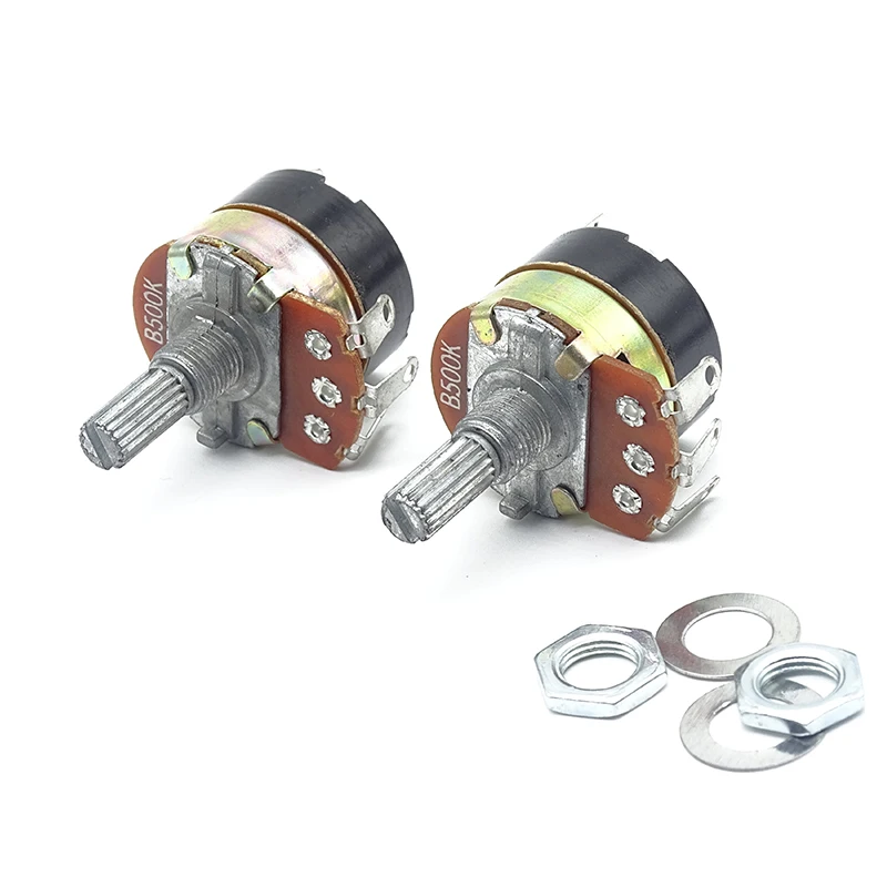 

5 шт., регулируемый регулятор скорости сопротивления с переключателем, потенциометр