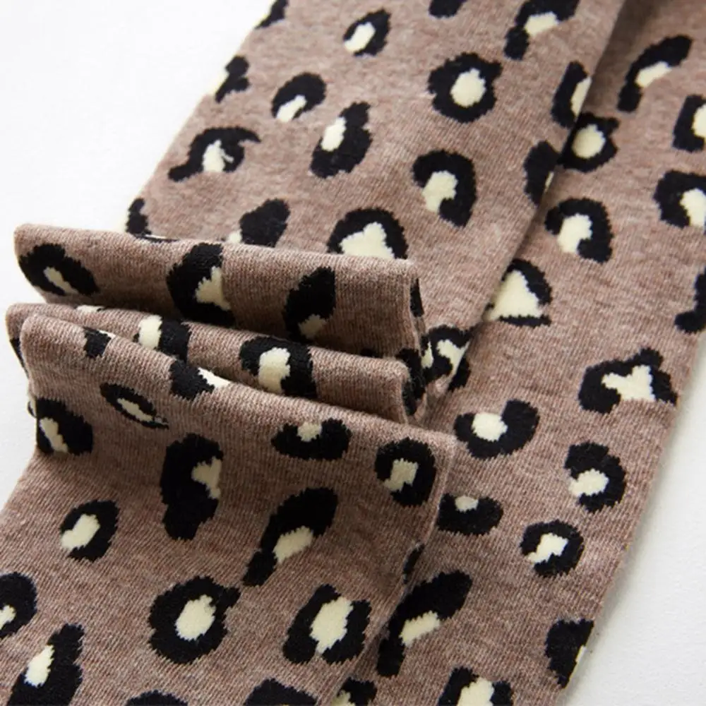 

Winter Autumn Infant Toddler Baby Girls Soft Pants Leggings Children Kids Cute Stretchy Leopard Print Trousers Bottoms 2-9T