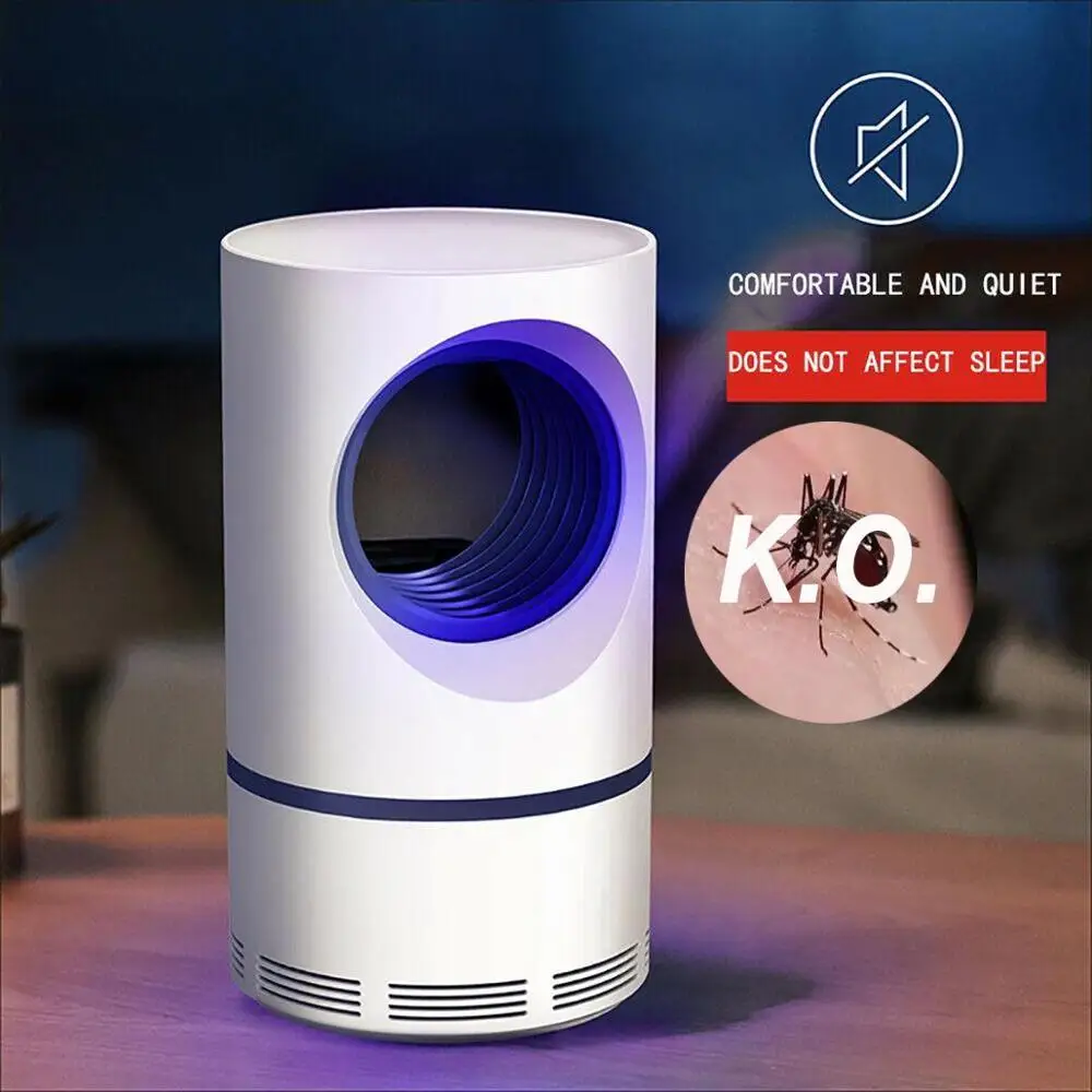 5 Вт USB Отпугиватель комаров светодиодный светильник-убийца оптически