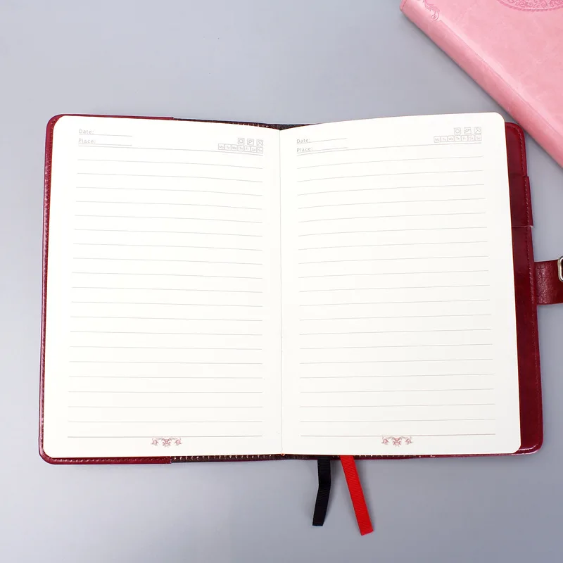 Дневник B6 книжка с кодом и замком ретро блокнот дорожный школьный подарок для