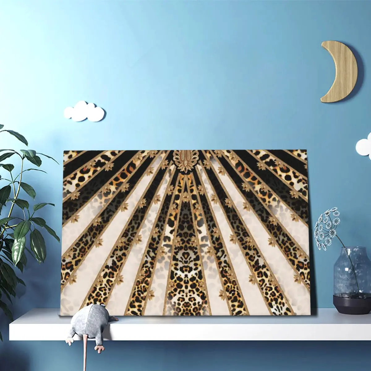 

Custom Gold Eurpoen Flower Poster Nordic Canvas Print Wall Art Painting Modern Picture Living Room Decoration Unframed Dropship
