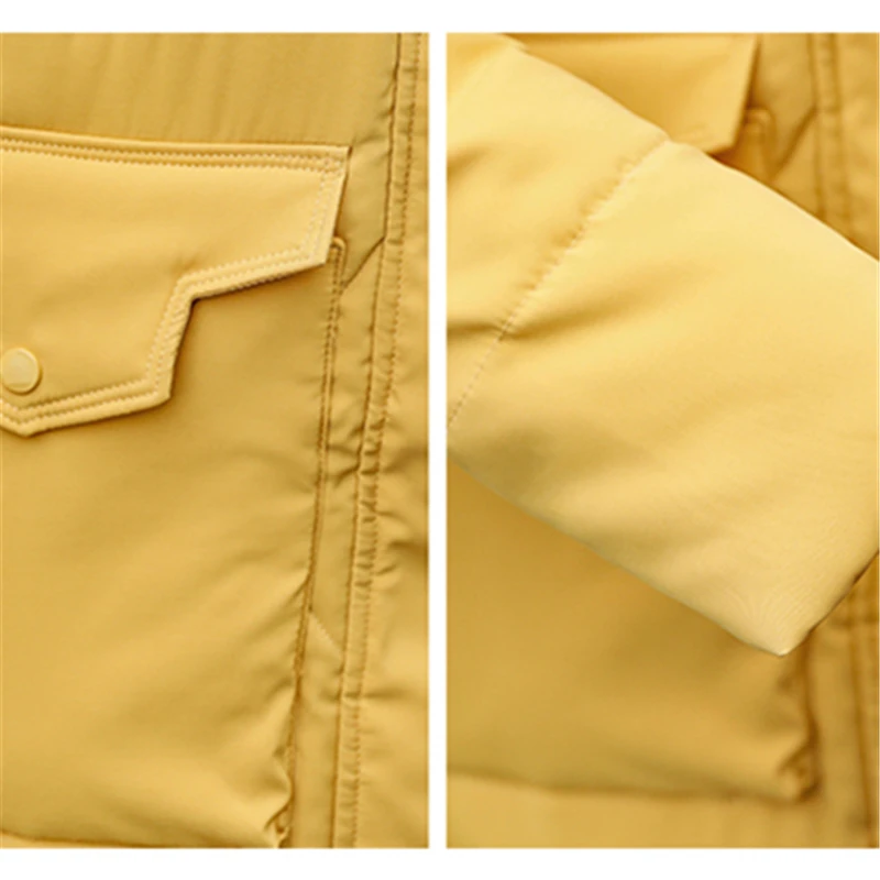 

Plus size women's winter coat 2020 new cotton fat mm mid-length cotton jacket fat sister plus fat down jacket famale 6XL