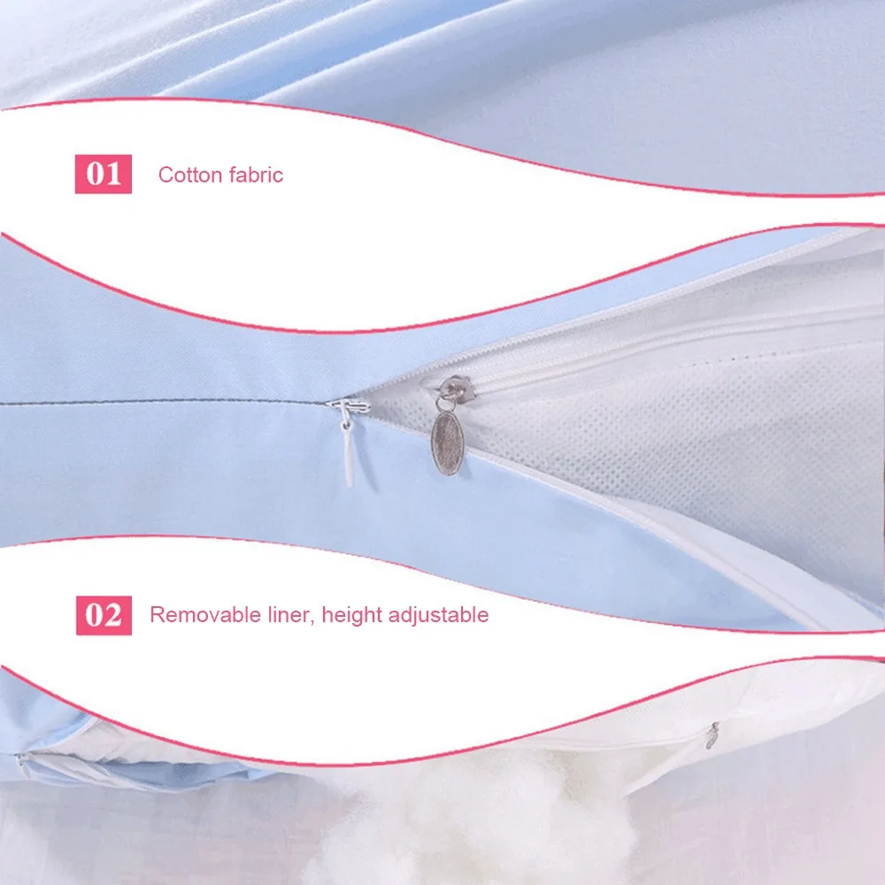 Поддерживающая Подушка для сна беременных женщин спальные подушки u-образной