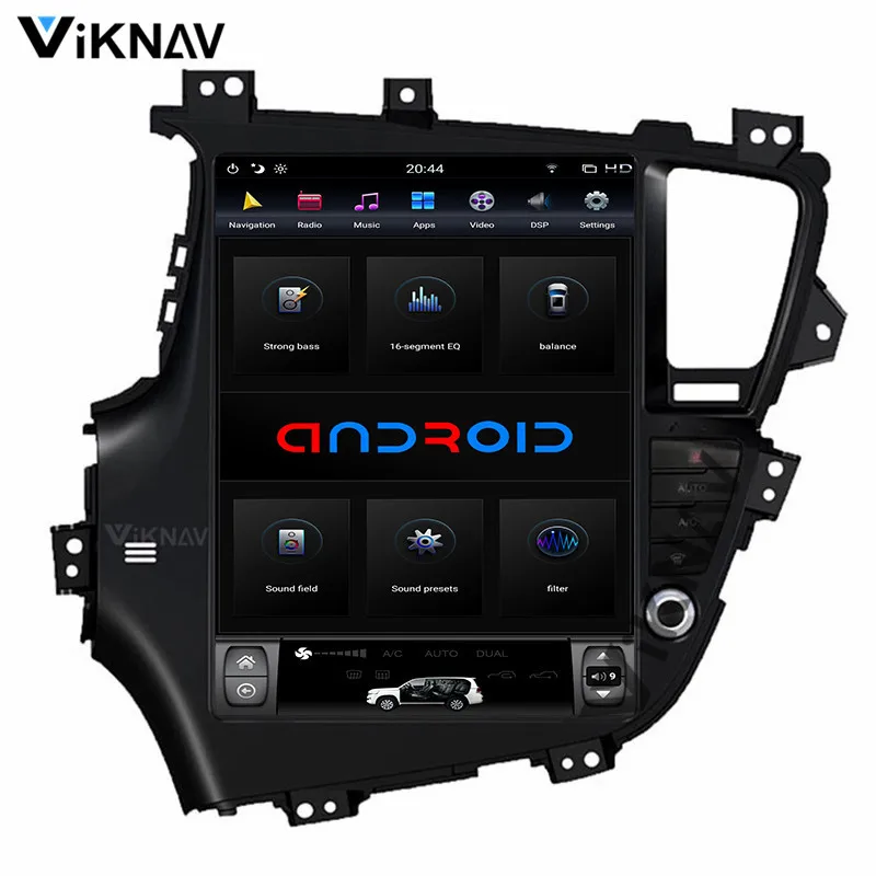 

Tesla style car autoradio GPS navigation DVD player for KIA K5/Optima 2011-2015 car multimedia player head unit stereo