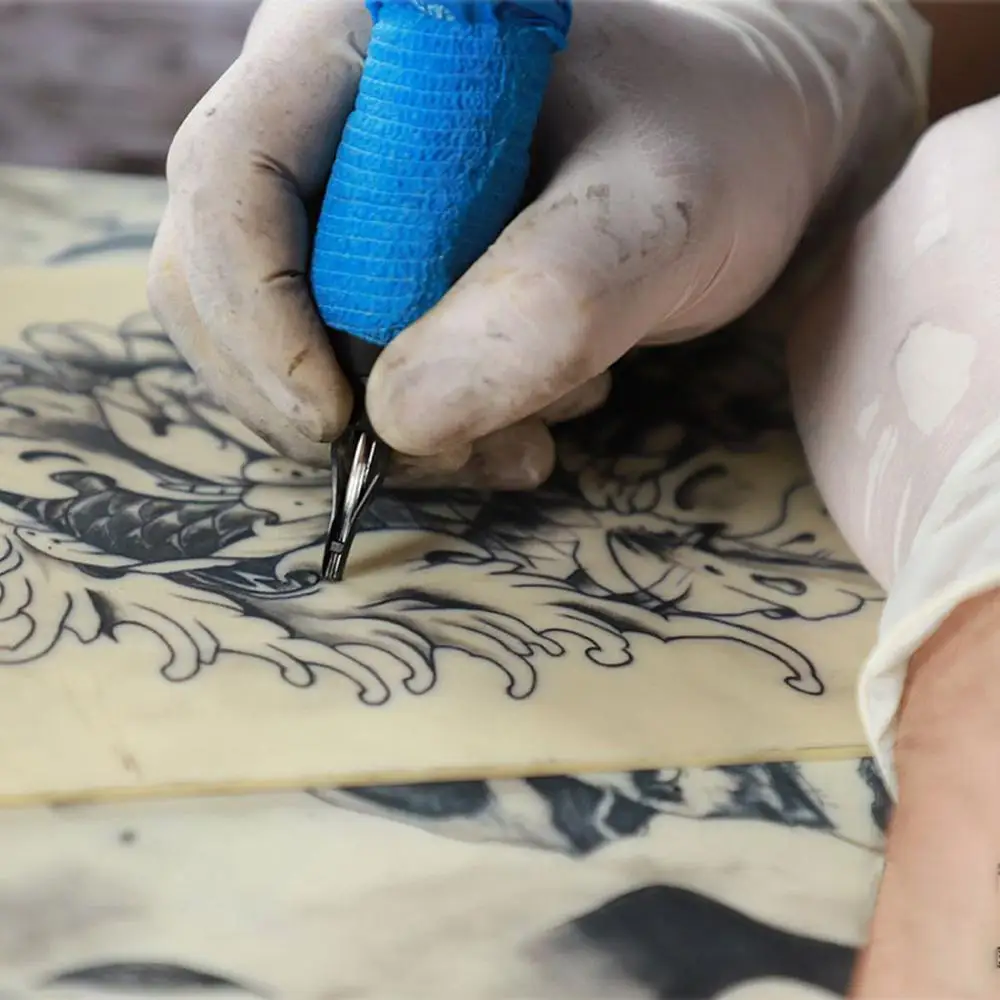 

100/50/30/10pcs Tattoo Transfer Papers A4 Size Tattoo Thermal Copier Stencil Papers for Tattoo Transfer Machine Accessories