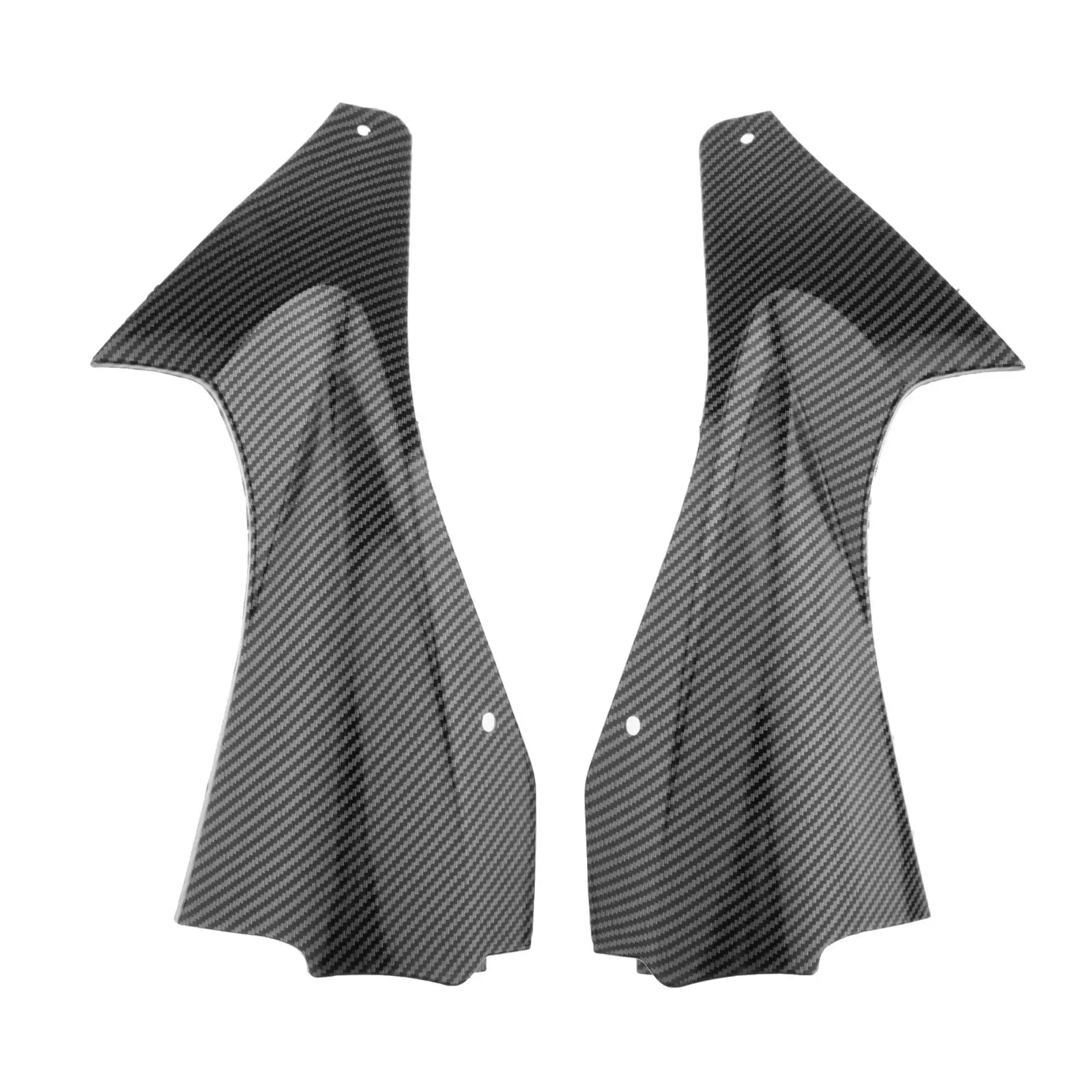 

2pcs/set Side Air Duct Covers Cowl Carbon Fiber Pattern For Yamaha R6 08-14