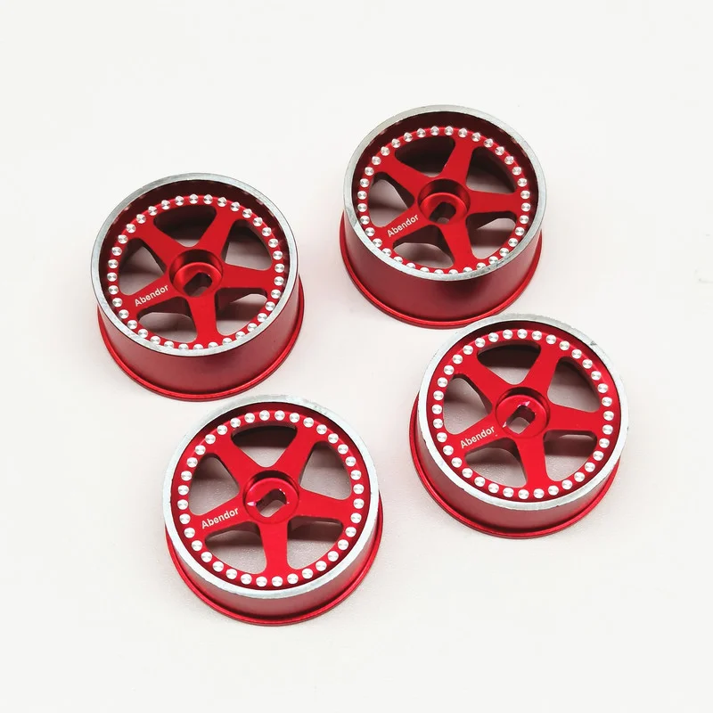 4 unids/set 22MM Metal RC cubo de rueda para MINI-Z AWD AMZ MINI-Q AMR GLA HGD1 Wltoys RC Actualizaci&oacute;n de coche partes-3