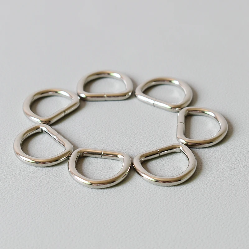 50 шт./лот сплав плоская кольца d-формы D-образных уплотнительных 3/4 дюйма (20 мм)