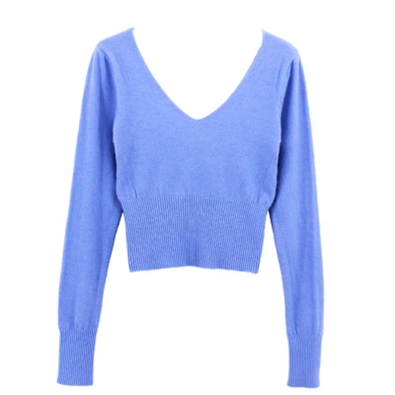 Детские костюмы 2021 танцевальный трико для девочек осенне зимний балетный свитер