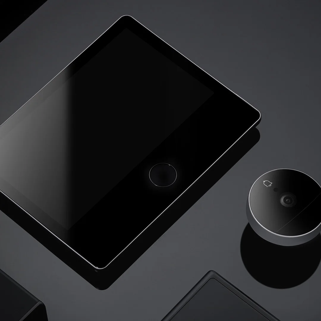 Xiaomi Loock CatY умный дверной звонок видеодомофон кошачий глаз распознавание лица