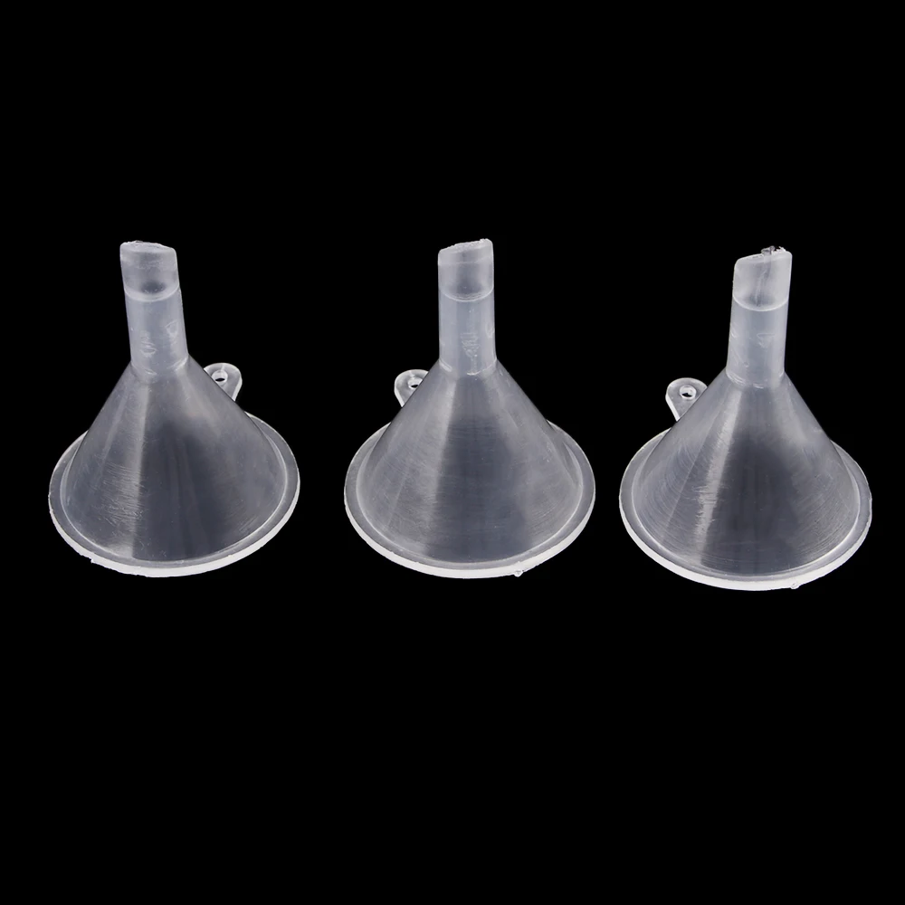 10 шт. прозрачная пластиковая мини-воронка для парфюма | Дом и сад
