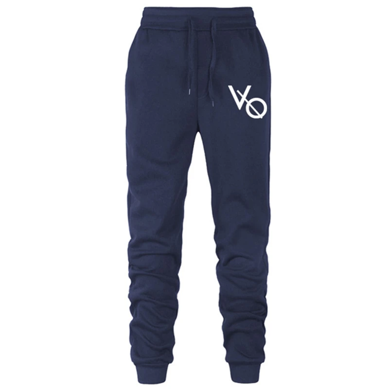 

2020 Autumn Mens Drawstring Pants Women Loose Long Pant Outwear Sweatpants Fashion VO Printed Casual Male Joggers Trousers S-4XL
