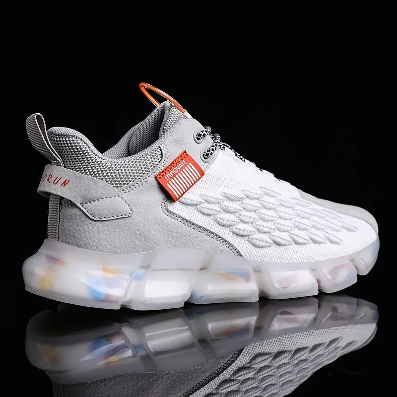 

Casual Shoes Men 2021 New Sport Shoes Men Sneakers Fashion Vulcanize Sneakers Male Flats Trainers Walking Shoes Plus Size 39-44