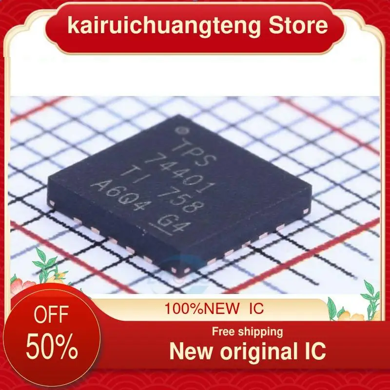 

10-200PCS TPS74401RGWR TPS74401RGWT TPS74401 VQFN20 New original IC