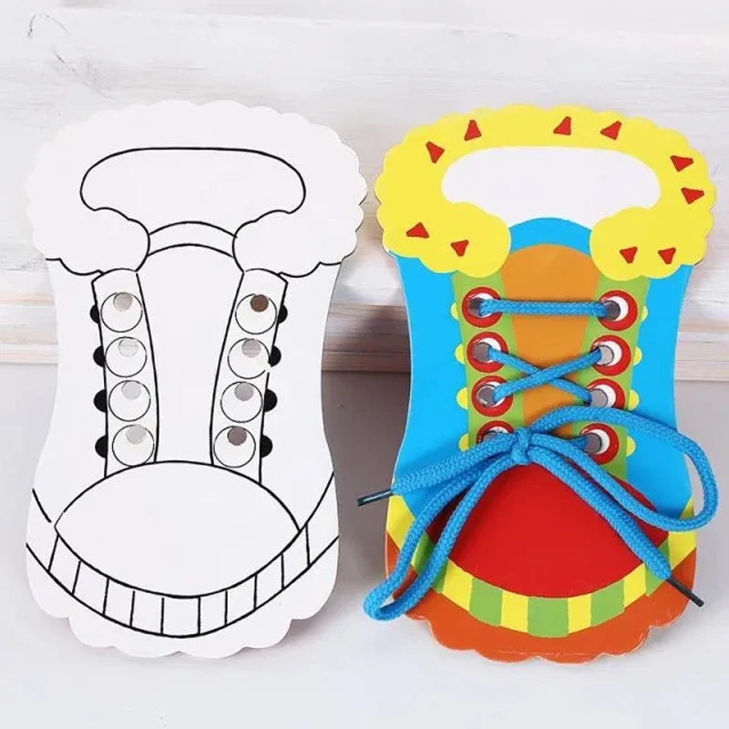 

Children's Educational Early Education Kindergarten Desktop Games Clothes Buttons Focus Toys Multifunctional Hands-On Brain