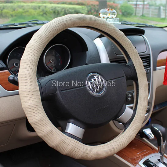 

Car Steering Wheel Cover pu leather Waterproof and breathable High quality Car seat cushion