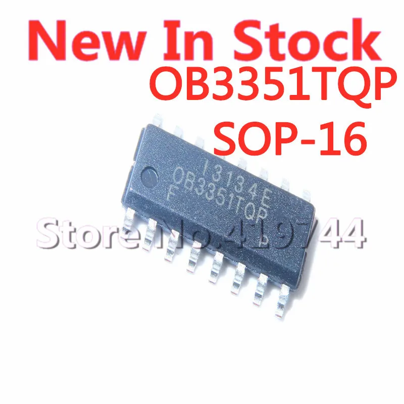 

5PCS/LOT OB3351TQP OB3351 SOP-16 SMD power management chip In Stock NEW original IC