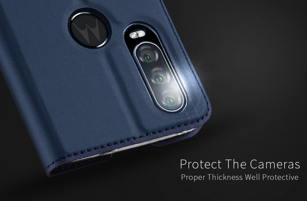Флип-чехол для Motorola One Action, Роскошный чехол из искусственной кожи, ударопрочный чехол-подставка для телефона Moto One acio