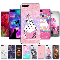 For Huawei 2018 Case 5 7 inch Atu-L21 Silicon Soft TPU Back Phone Case Cover for huawei Prime 2018 Protective Coque Bumper