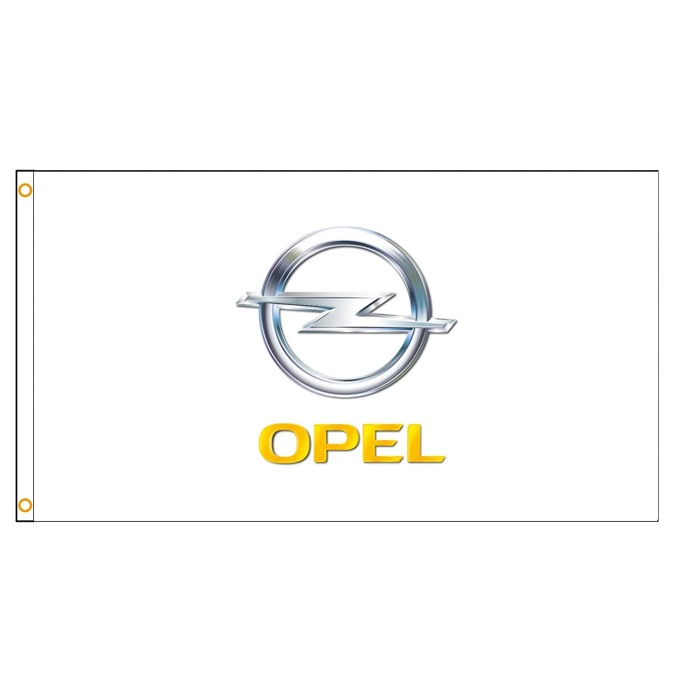 

3x5 Ft Opel Car Flag Banner for Room Wall Decor