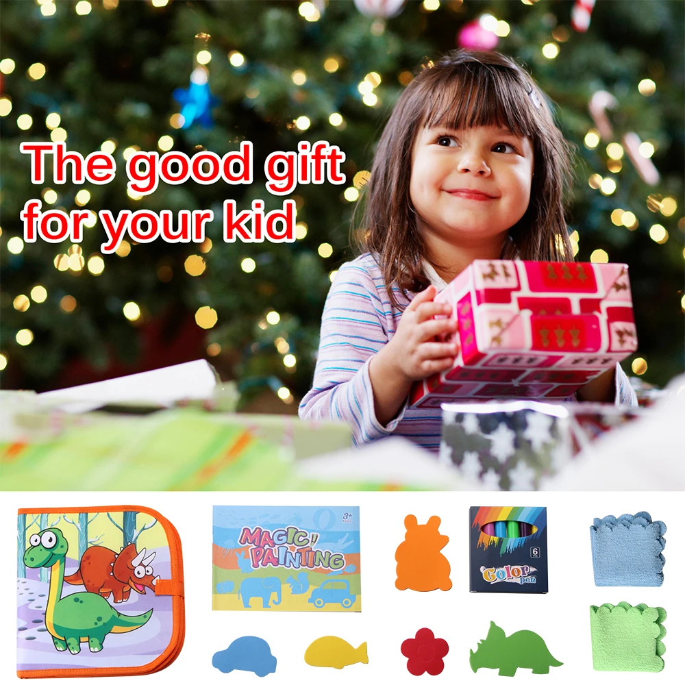 Коврик для рисования Обучающие игрушки коврик водой Раскрашивание книг ручки