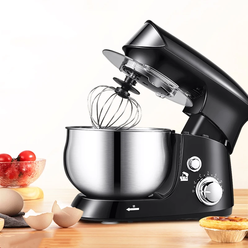 

Chef Machine 6-Speed Dough Hand Mixer Egg Beater Food Blender Multifunctional Food Processor Ultra Power Electric Kitchen CF25