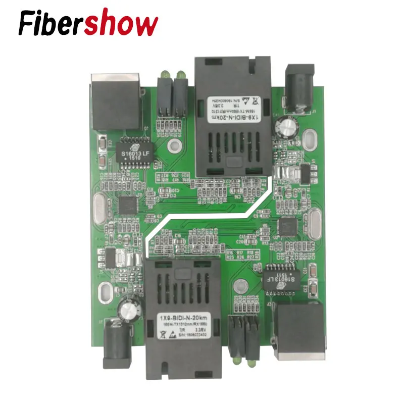 5pair(5A and 5B) При создании PCBA Fast Ethernet оптоволоконный медиа-конвертер трансивер переключатель наполовину доска однорежимный одинарный волоконно SC 10/100 м - Цвет: 5pair(5A and 5B)