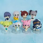 Аниме 8 шт.компл. Honkai Impact 3rd Kiana Kaslana Райден Мэй Yae Sakura Reunion летом Ver. ПВХ экшн-фигурка купальник модель игрушка