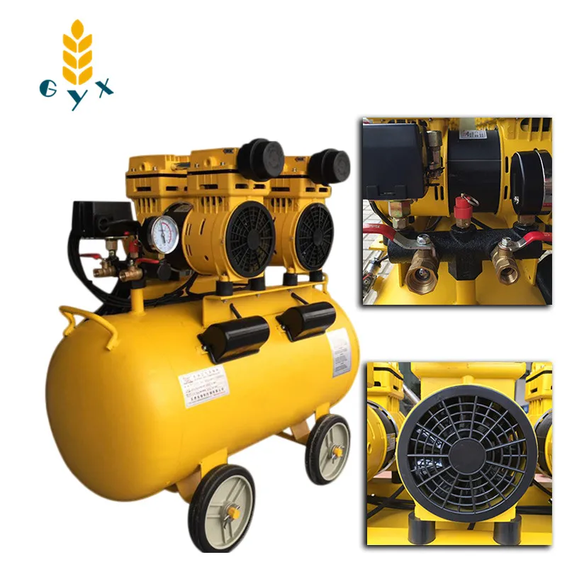 

FT-24008 Silent Oil-Free Woodworking Paint Air Compressor/Small Piston Air Compressor/1.5KW/220V High Power Air Compressor