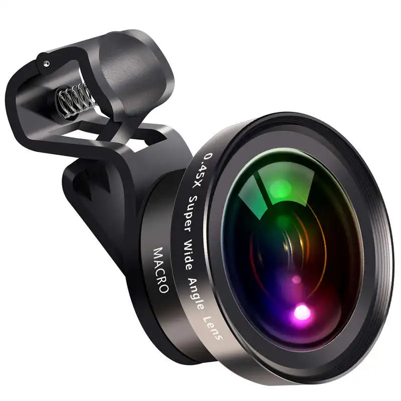 Широкоугольный объектив Hd для телефона с большой апертурой 52Uv 0.45X и