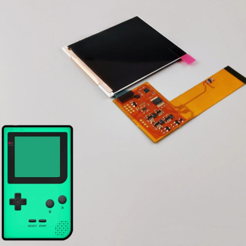 

Suitable for GBP/GBL IPS LCD Retro Pixel Kit High-Light Backlight Brightness 36 Retro Color Combinations