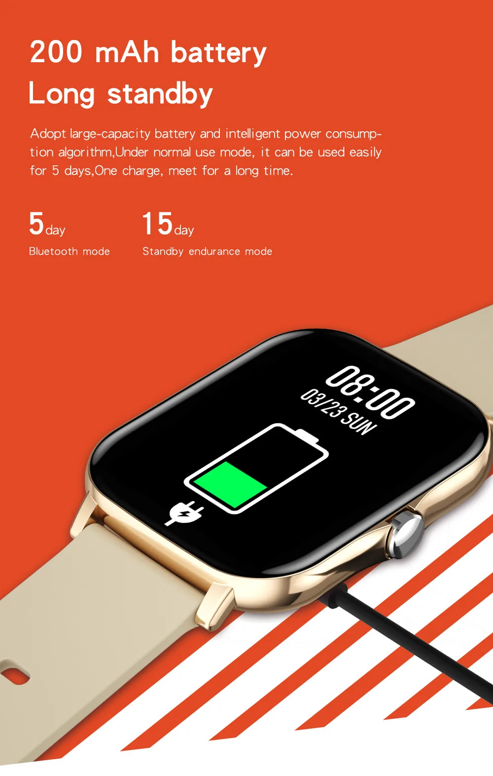 

KT48 Smart Watch Bluetooth Fitness-Tracker Smart Temperature Smartwatch reloj inteligente hombre Watch