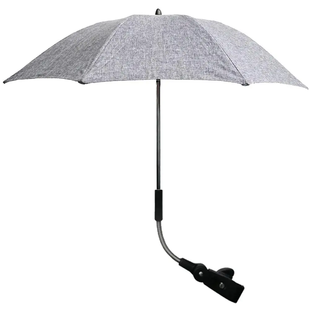 

Универсальный складной зонт-коляска, защита от УФ излучения, 50 +, регулируемая съемная поддержка, гибкий детский зонт