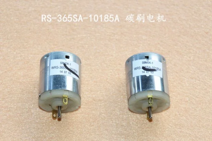 Миниатюрный карбоновый щеточный двигатель постоянного тока 365 6 в 12 В 24 для