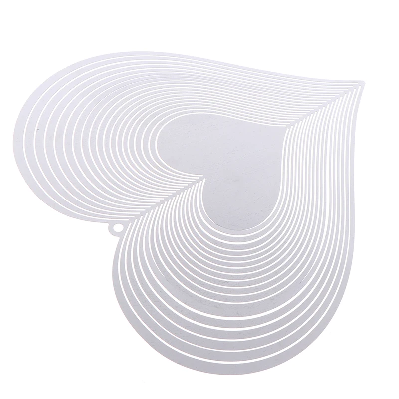 Сердце ветер Спиннер бьющийся Ловец ветра для фотографий наружный подвесной |