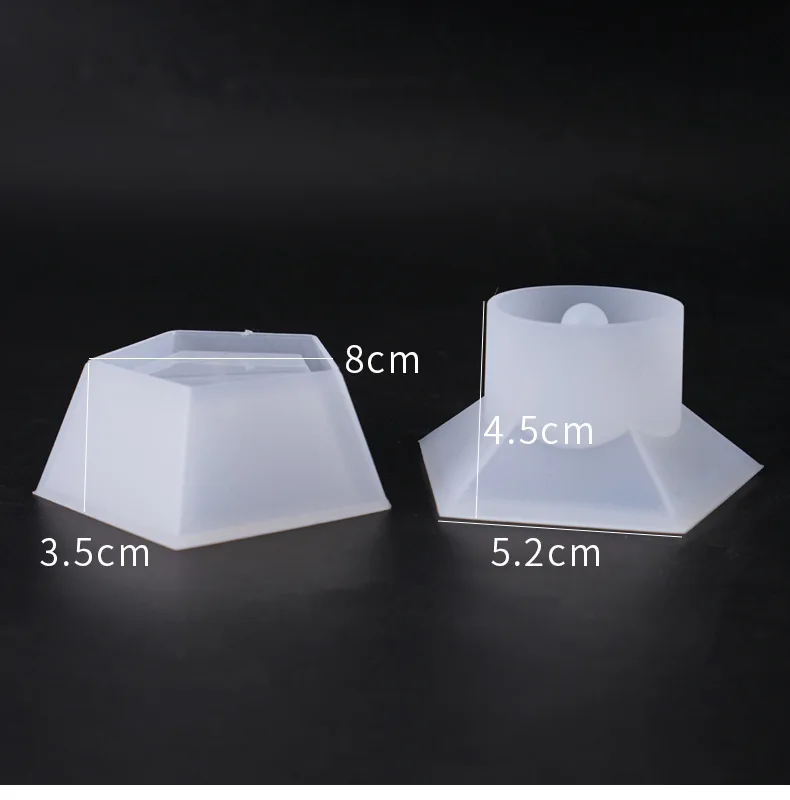 Пентагональные формы для ювелирных изделий Подарочная коробка хранения из УФ