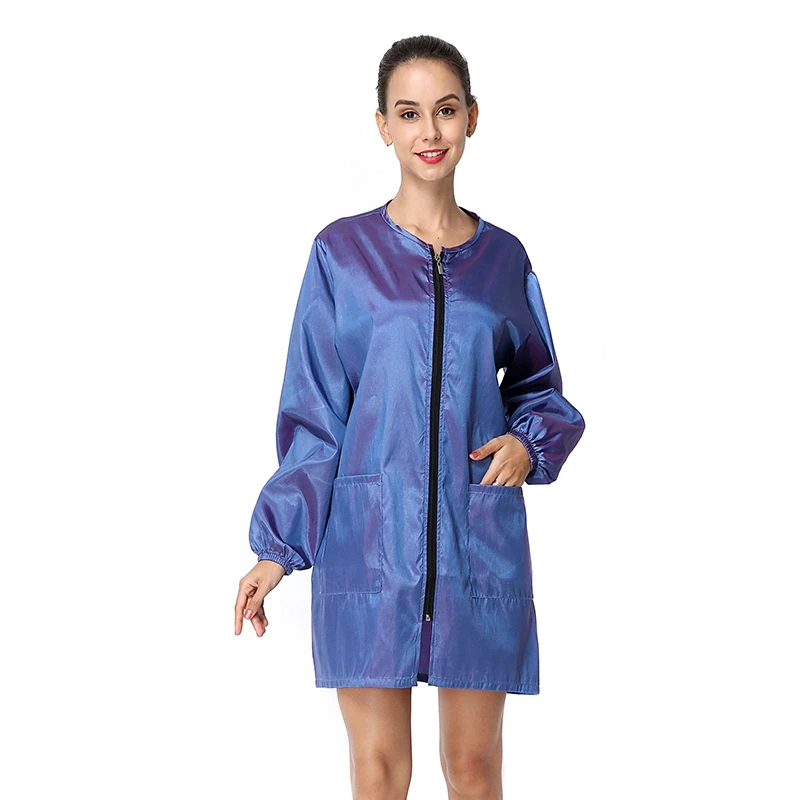 Женское платье рабочая одежда с длинным рукавом ветрозащитная куртка круглым