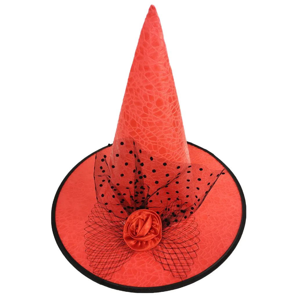 Шляпы Witch маскарадная лента Шляпа Волшебника для взрослых и детей аксессуары