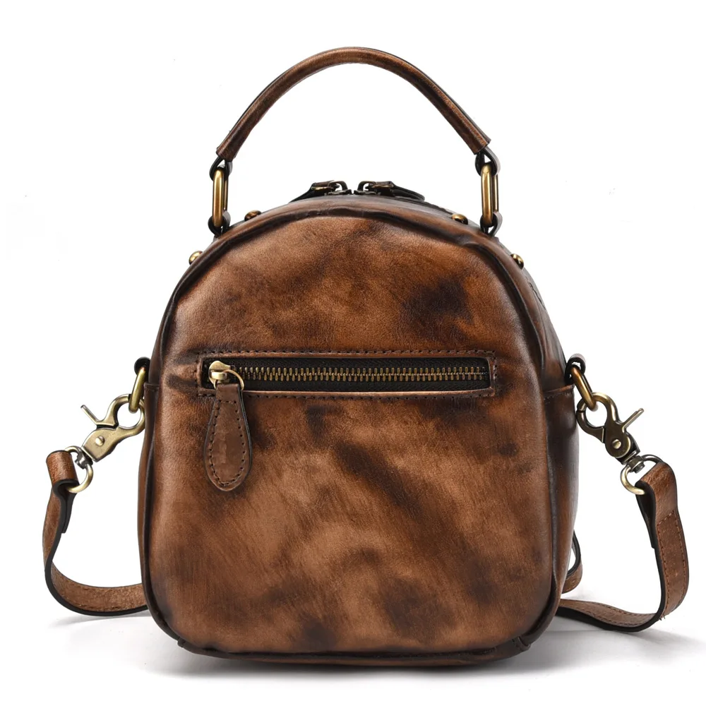 Винтажные маленькие сумки мессенджеры кожаная сумка через плечо деловые