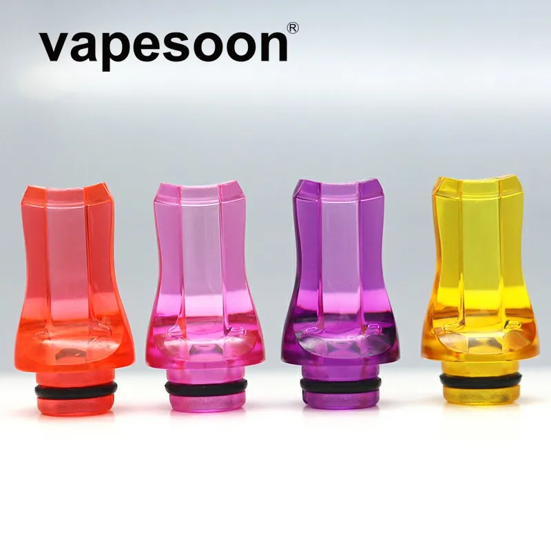

25pcs Colors Flat Plastic 1453 MAX Drip Tip 510 for Justfog 1453 Atomizer 1.6ml Tank Electronic Cigarette 510 Thread atomizer