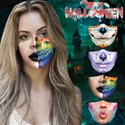 1 шт. уход за кожей лица маска вечерние маска прекрасная хлопковая маска праздничные вечерние Утепленная одежда хлопок Mascarilla рот Хэллоуин реквизит 2020