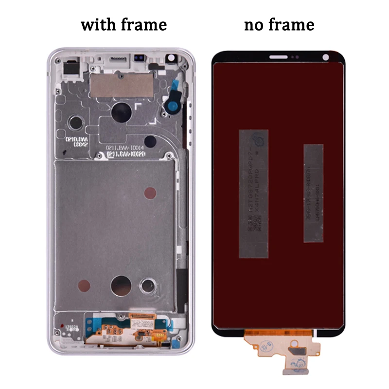 Для lg g6 H870 H870DS H872 LS993 VS998 US997 ЖК-дисплей и кодирующий преобразователь сенсорного экрана в сборе без рамки для lg g6