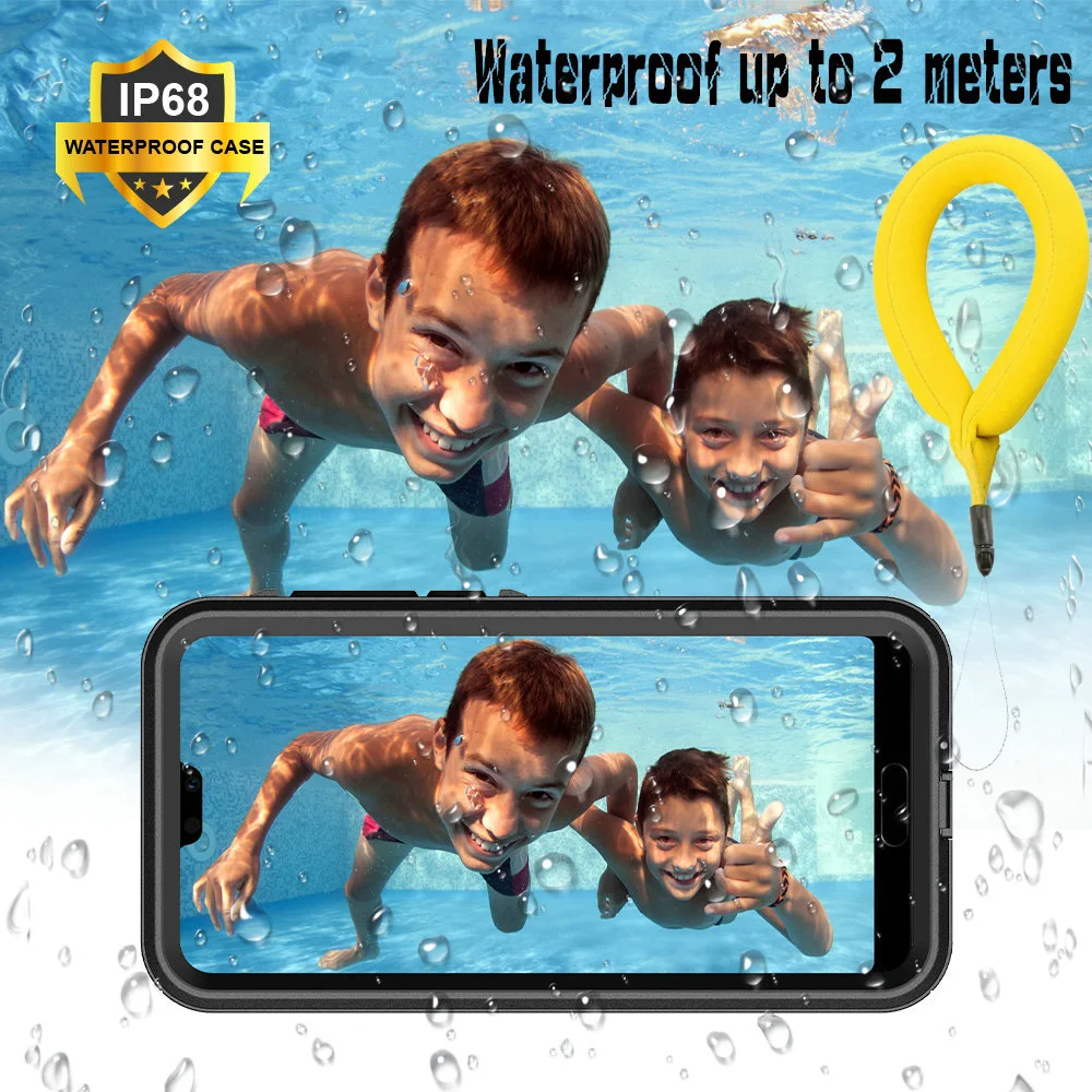 Водонепроницаемый чехол для Huawei P20 Pro 360 Защитный Lite P30 водонепроницаемый - купить