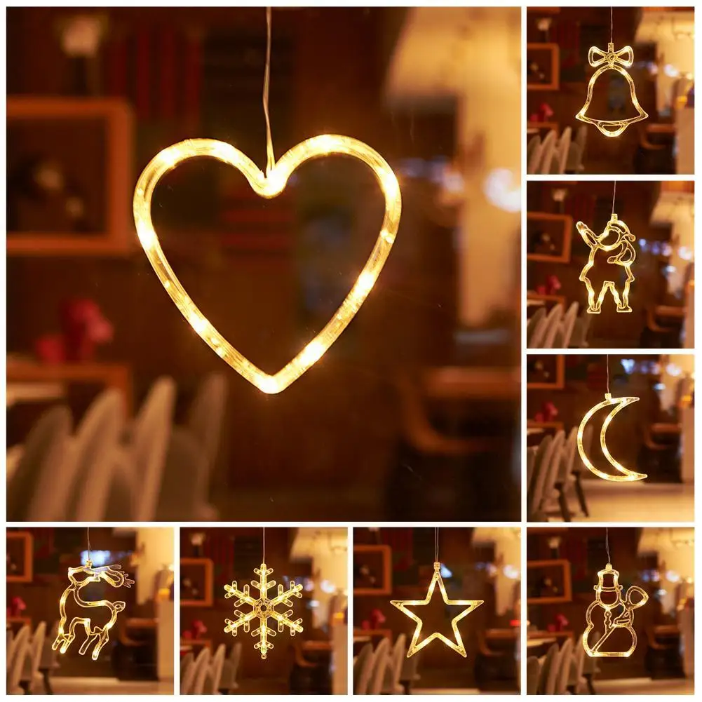 

String Light Decorative Easy Installation Durable Christmas Window Decor Fairy Light for Home